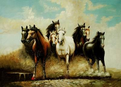 unknow artist Horses 041 oil painting image